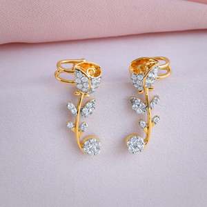 Boucles d'oreilles diamant rosette - Product Image 6