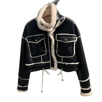 2025 personnalisé femmes Rock Style Biker veste en cuir lourd clouté automne Rivet frange nouveau Style Punk Rocker Denim veste
