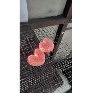 Carbón de coco de corazón de Indonesia n. ° 1 más vendido para Hookah Nargile Shisha 100% carbón orgánico carbón negro de varios tamaños - Product Image 2