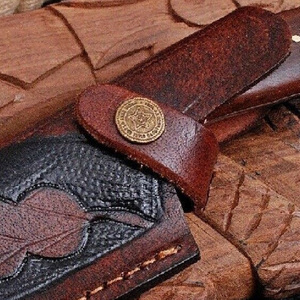 Gaine en cuir sur mesure pour couteaux vente en gros quantité minimale de commande bas services OEM vente chaude prix de gros compétitifs - Product Image 4