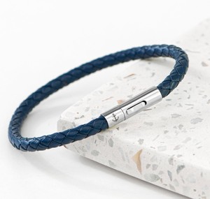 Men's Blue <b>Rope</b> Nautical Anchor <b>Bracelet</b>, Gifts for Him, Christmas Gifts, Men's Jewellery, Father's Day Gifts - Product Image 1