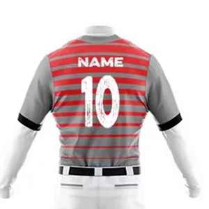 ชุดเบสบอลคุณภาพเยี่ยม ขายดี กำลังเป็นที่นิยม ชุดกีฬา ดีไซน์วัสดุที่ดีที่สุด สไตล์สั่งทำได้ ราคาถูก มีไซส์พลัส - Product Image 6