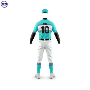 Uniforme de béisbol para adultos, ropa deportiva de alta calidad con el mejor diseño, logotipo personalizado, estampado de manga completa - Product Image 2