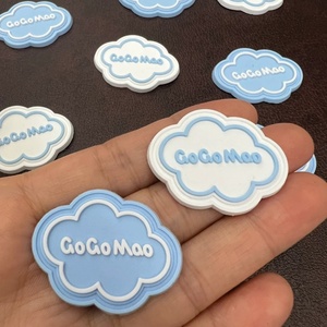 Tùy chỉnh 3D thân thiện với môi cao su PVC các bản vá lỗi | cá nhân Nhãn quần áo cho & túi | dính cho Velcro ủng hộ có sẵn - Product Image 3