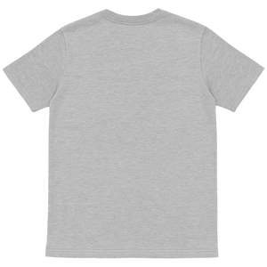 T-shirt gris de haute qualité avec lettres grecques Gamma Sigma Gamma, en coton doux, col rond, broderie en chenille, vêtements de fraternité et de sororité - Product Image 5