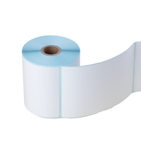 Étiquettes d'expédition en papier thermique personnalisées imperméables et résistantes à l'abrasion