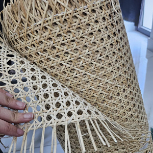 Hermosa malla de ratán vietnamita para manualidades, marcos de espejos decorativos, marcos de fotos únicos, decoración de mimbre de madera hecha a mano - Product Image 1