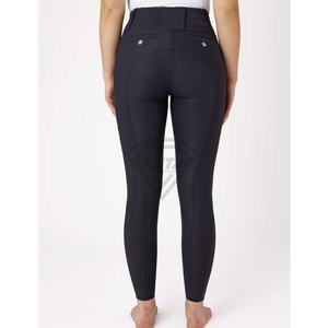 Wholesale High Quality Customized Logo Full Seat Breeches <b>Horse</b> <b>Riding</b> <b>Wear</b> Comfortable spandex Polyester Leggings for Women - Product Image 2
