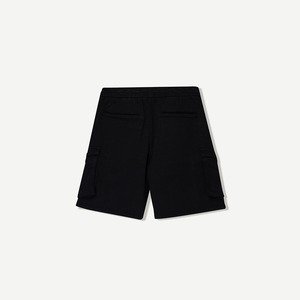 Wholesale Custom Men's Black <b>Denim</b> Shorts High Multi-Pocket Embossed Detailing Ripped <b>Stretch</b> Design jorts - Product Image 4