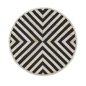 Horn Square Shape <b>Coasters</b> Mats Horn and Bone Inlay <b>Drink</b> <b>Coaster</b> Cup <b>Coasters</b> - Product Image 1