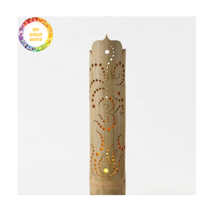 Lámpara de bambú hecha a mano de bambú natural para decoración del hogar e iluminación hecha en Vietnam - Product Image 2