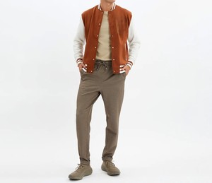 Blousons universitaires d'hiver pour hommes grandes tailles, coupe-vent, respirants, col montant, personnalisables avec logo, écologiques, vente en gros - Product Image 6