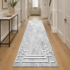 Tapis RUGS DEPOT LXDP-0783, vente en gros, crème ivoire, tapis traditionnel oriental imprimé numériquement, lavable en machine, chenille, antidérapant - Product Image 5