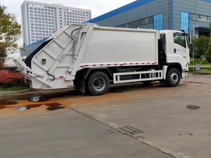 Camions à ordures géants d'occasion authentiques, transmission manuelle, carburant diesel, commande d'exportation par lots - Product Image 5