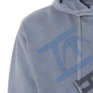 Pull à capuche surdimensionné en coton, impression personnalisée, nouveau Design, vente en gros, haute qualité, Tie Dye, 100% - Product Image 3