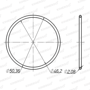 โอริง ORGM07 สำหรับ ORGM07 4L80E (สเตเตอร์คู่); 4L80E รุ่นแรก (สเตเตอร์เดี่ยว); 4L80E รุ่นปลาย (สเตเตอร์เดี่ยว) - Product Image 2
