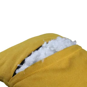 中空纤维批发2.5D微型羽绒服聚酯纤维填充枕套
