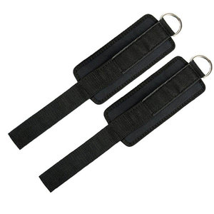 Adjustable Ankle Strap With Double D-Ring For Gym Hot Selling Neoprene Padded Ankle Strap - Product Image 4