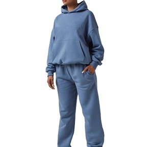 Chándales Deportivos para Mujer, Personalizados, para Correr, Entrenar, Ropa Casual de Invierno, OEM, Conjunto Deportivo para Mujer, Venta al Por Mayor - Product Image 4