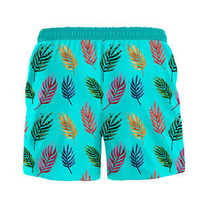 Pantalones cortos de baño de reciclado 100% poliéster de alta calidad deportivos para hombre personalizados OEM estilo sublimado ecológico - Product Image 1