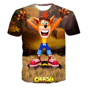 Camiseta de Hombre Oversize con Estampado 3D, Algodón Premium de Alto Gramaje, Diseño Gráfico Único, Ajuste Holgado, Manga Corta, Cuello Redondo, Estilo Urbano - Product Image 5