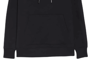 Sudadera con Capucha de Felpa 100% Algodón para Hombre, Corte Regular, Diseño Urbano de Alta Calidad, con Pedrería, Ecológica, para Invierno - Product Image 3