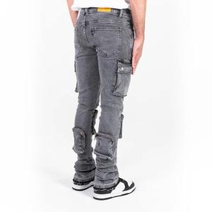Wholesale Low MOQ Custom Made <b>Jeans</b> Pants for <b>Men</b> Custom Logo Latest Design <b>Men</b> <b>Jeans</b> Pants - Product Image 5