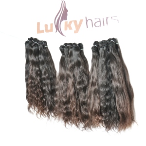 100% extensions de cheveux humains bruts vierge naturelle vague profonde indienne en gros cuticule alignée couleur noire paquet ondulé - Product Image 5