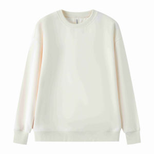 Jersey de cuello redondo, sudaderas teñidas de color sólido para mujer, ropa de otoño e invierno, sudaderas informales - Product Image 2