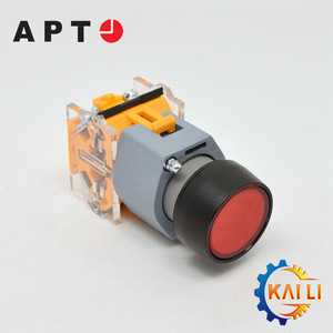Genuine Shanghai Ergong LA39-A2-01D/R23 Self-Locking <b>Push</b> <b>Button</b> <b>Switch</b> Normally Closed 1NC - Product Image 2