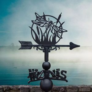 Vintage Style Decorative Iron Weathervane with Intricate <b>Animal</b> Design for <b>Garden</b> <b>Ornaments</b> Roof Tops and Barns Decor - Product Image 2