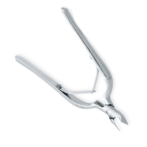 Pinces à cuticules professionnelles coupe-cuticules pointus 6mm pointe forte avec Double ressort 4.25" - Product Image 2