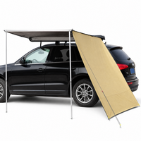 Accessoires pour camping-car, auvent latéral pour voiture tout-terrain 4x4 avec pare-vent pour les voyages