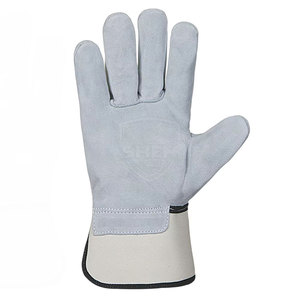 Gants canadiens de protection en cuir de haute qualité, prix de gros abordable, les plus vendus, fabriqués au Pakistan - Product Image 4