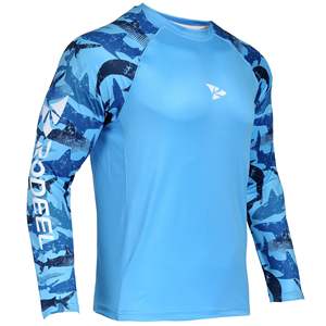 Rashguard เสื้อออกกำลังกายแขนยาวสำหรับผู้ชายเสื้อออกกำลังกายรัดรูปแห้งเร็ว - Product Image 1
