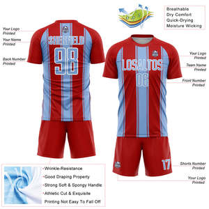 Uniformes de football créés pour le confort et la durabilité avec absorption d'humidité, support respirant coupe flexible et style prêt pour l'équipe - Product Image 2