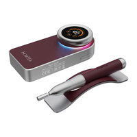 Ponceuse à ongles numérique 85W avec cadran, console de contrôle électrique de bureau pour l'élimination du gel acrylique, idéale pour les salons de manucure