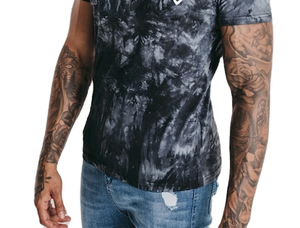 Camiseta Deportiva Premium de Manga Corta para Hombre, Cuello Redondo, Tinte Liso, Verano, Servicio OEM de Hawk Eye Sports - Product Image 4