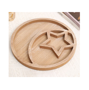 Plateau en bois pour bougies chauffe-plat, bijoux, objet décoratif, plateau en bois pour chocolats, haute qualité, prix les plus bas - Product Image 6