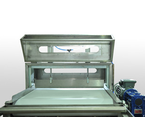 Máquina Cortadora de Barras de Cereales y Proteínas SUISER MAKINE de Doble Rodillo de Acero Inoxidable - Product Image 5