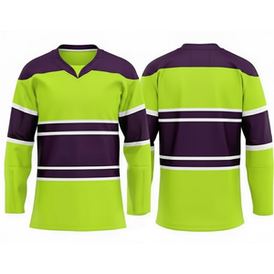 Jersey de Hockey sobre Hielo Premium Personalizable, Transpirable y Ligero, con Colores de Diseño Personalizado e Impresión por Sublimación - Product Image 4