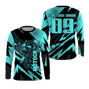 Maillot de motocross pour homme de haute qualité, taille adulte, vêtements de sport avec logo personnalisé et couleur entièrement personnalisable - Product Image 6