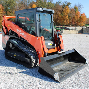 2024 Kubota SVL75-3 Skid Steer haut débit hydraulique caméra de recul commandes pilotes 6ft attache rapide seau 16 pouces pistes en caoutchouc - Product Image 4