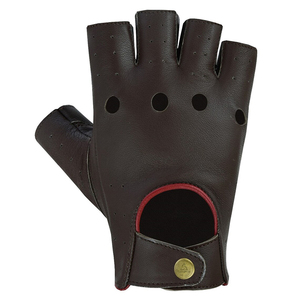 Guantes de Ciclismo de Medio Dedo de Verano, de Cuero, Antideslizantes, Resistentes al Desgaste, Transpirables, para Ciclismo de Carretera, Pesca de Montaña, Fiestas Casuales - Product Image 2