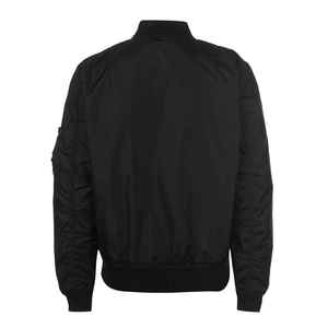 แจ็กเก็ตหนังแฟชั่นสำหรับผู้ชาย, แจ็กเก็ตหนังเทียมคอตั้งตั้งเสื้อแจ็คเก็ตลำลอง - Product Image 2