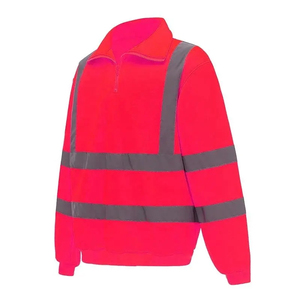 Suministro de fábrica, ropa de trabajo de seguridad de construcción de alta visibilidad, chaqueta reflectante para exteriores para ropa de trabajo de tela de lona de primavera - Product Image 5
