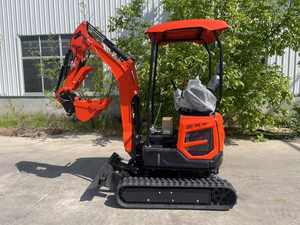 LIVRAISON GRATUITE Mini pelleteuse 1.2 tonnes EPA Euro 5 Kubota Engine Crawler Digger Farm Home Chinese Mini Digger Excavator Machine - Product Image 3