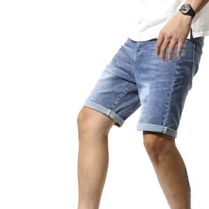 Men's Clothing Plus Size Denim Shorts - High-Quality Casual Wear and Everyday Use <b>Jeans</b> Shorts Man High Street Style Summer Wear - Product Image 3