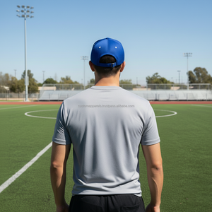 Gorra de béisbol con bordado de águila personalizada de EE. UU., gorra de lona azul y blanca con velcro ajustable y logotipo patriótico, Fabricante Mayorista - Product Image 6
