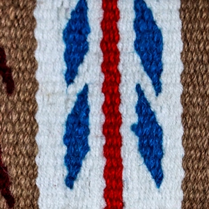 Western Show Horse Saddle Blanket Diseño de Nueva Zelanda Manta de sillín de lana hecha a mano Top Wool Saddle Pad Size - Product Image 3